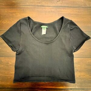 Black Wild Fable crop top